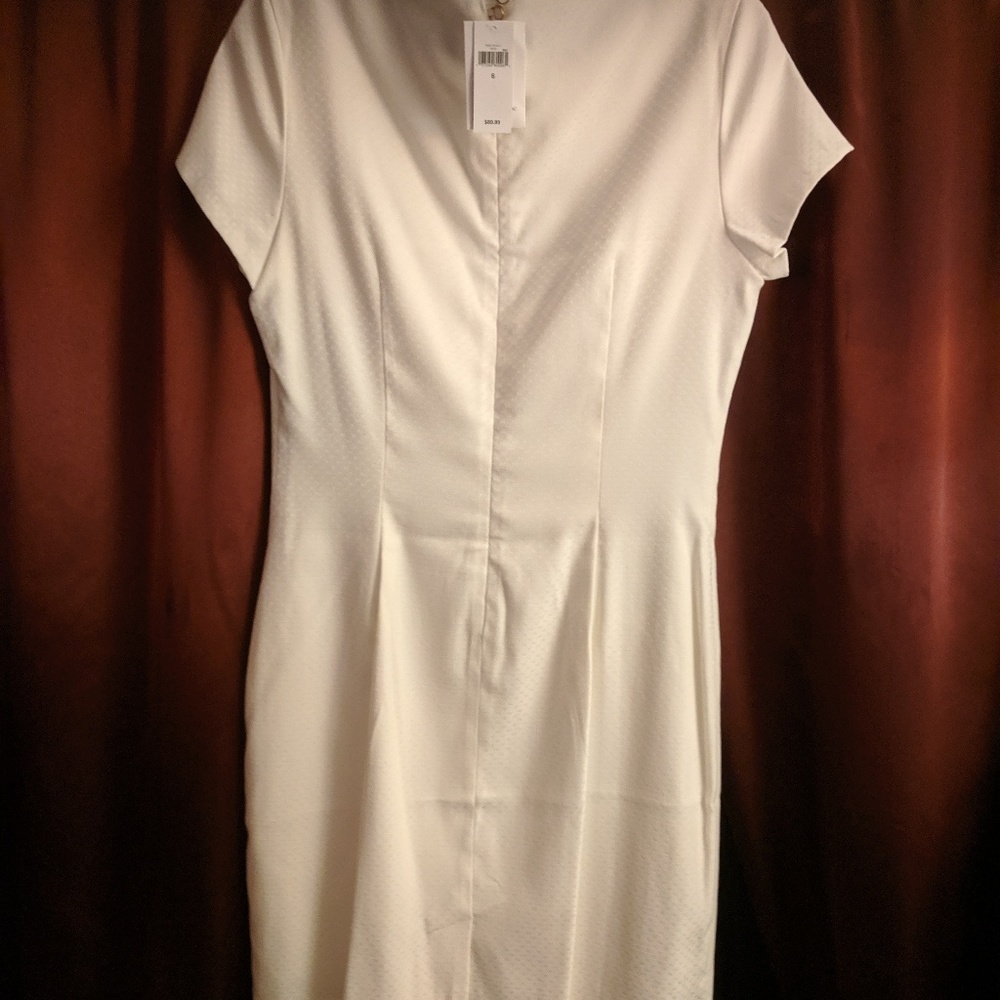 Cream colored dress